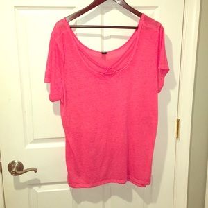 Brand New RBX bright hot pink short sleeve shirt